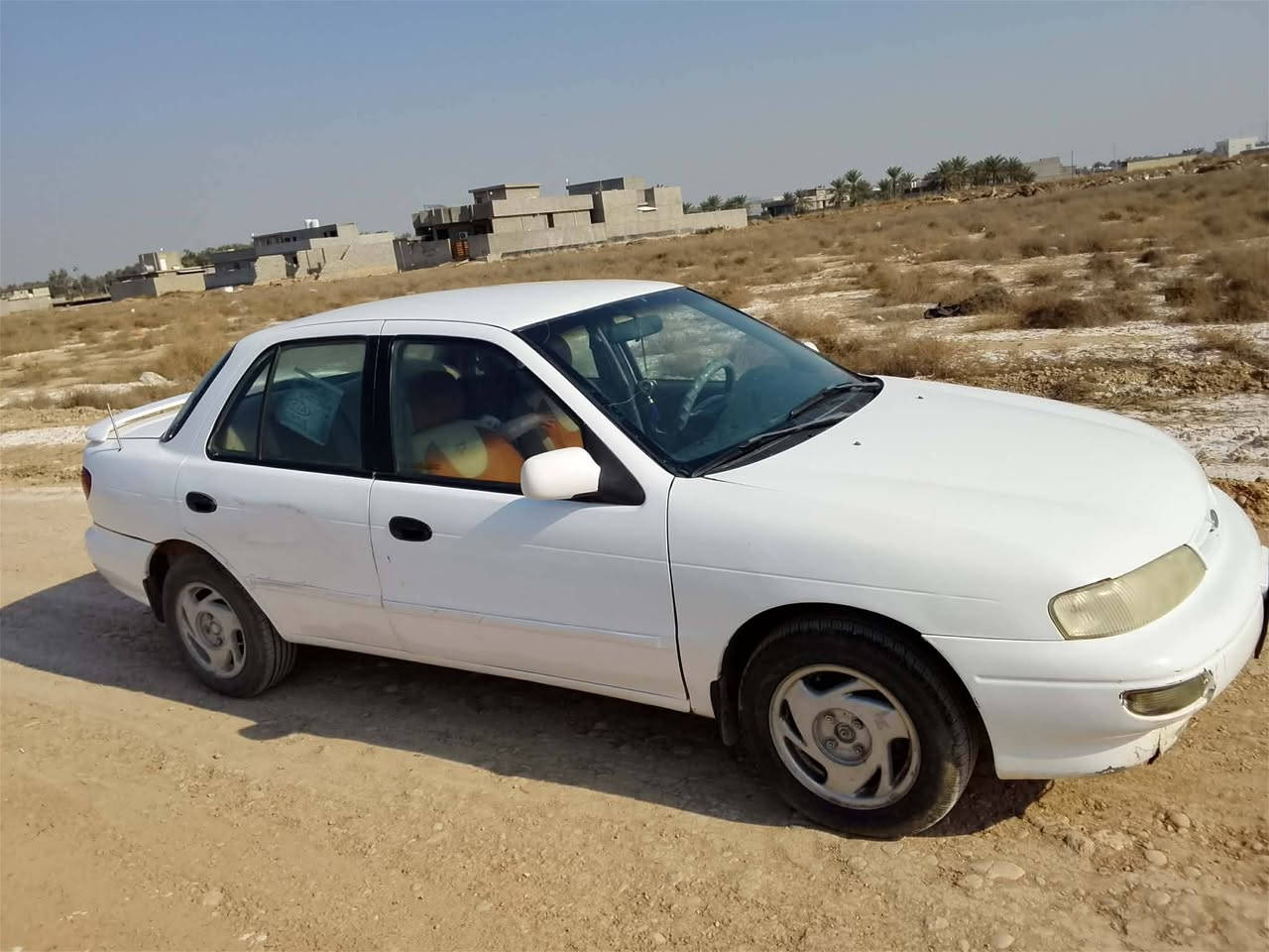 سلام عليكم للبيع سيفية ٩٦ مصبوغة حزام السيارة كاملة رقم ديالى السعر ٣٨ وبيها مجال هاتف ***********\***********
