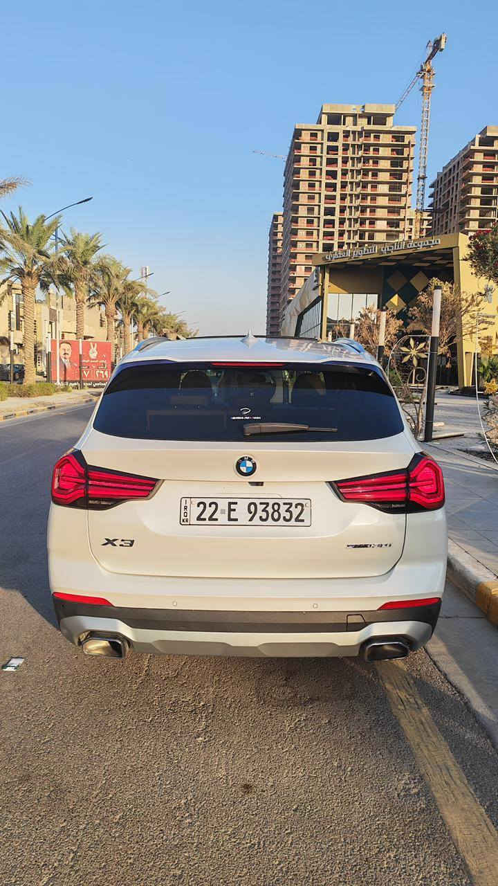 بي ام دبليو X3 2022 sdrive 30i

المسافه المقطوعه :  30.000km 
السياره مغلفه بالكامل ppf مع صيانته
المحرك :2000 twin turbo 
السقف بانوراما 
شباك امامي ليد 
حساسات رادار ٣٦٠ درجه مع كاميرا خلفيه ونقاط عمياء
تحكم ايماءات وسماعات نظام harman kardon
داتا شو اماميه
مقاعد اماميه كهربائيه وخزن ميموري 
تدفئه مقاعد وستيرن 
ابواب دخول ذكي 
صندوق كهربائي مع فتح وغلق بحركه القدم 
نظام تحذير اصطدام مروري 
اضاءه ابواب جانبيه ترحيب بالسائق
السياره حادث امامي قطعه واحده بدون ايرباك او دواخل

رقم صاحب سيارة ***********
