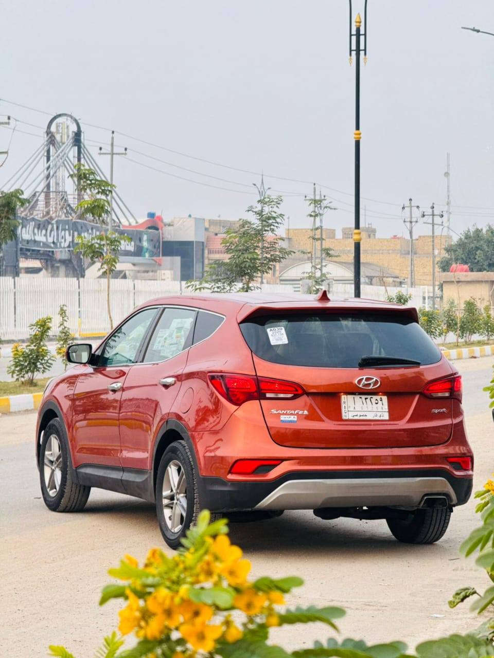 السلام عليكم هونداي سنتافي 2017 وارد امريكي  لون مشمشي  رقم ذي قار تحويل ثاني يوم مكينه 2400 مامفتوحه مكينه  اوكير اوتبريد حداديه تخم تاير جاهزه لااخير مواصفات نص فول حادث صبغ باب اوجاملغ فقط بدون ارباك  صور حادث بلمنشور  بجم كبس شركه السعر 147 بيها مجال لشراي  مكان ناصريه مركز *********** رقم صاحب السياره وكلوله من طرف تجاره السيارات
