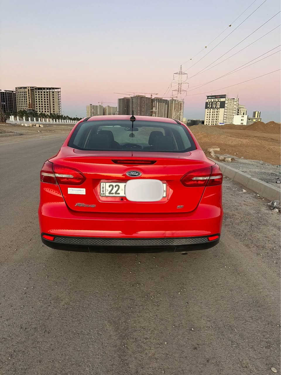 السلام عليكم 
للبيع فورد فوكس موديل ٢٠١٧ لون احمر رقم أربيل مواصفات SE، ماشي ١٩٨٠٠٠ كيلو، ضرر ٣ قطع صبغ بونيد و٢ جامرلغ
سعر ٨٢ ورقة وبي مجال
للاستفسار على الرقم 
*********** واتس اب أربيل, العراق
