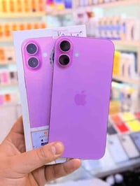 ايفون 16بلاس ذاكره 128بطاريه 100‎%‎مشحون 75مره جهاز بمعنه كلامه نضيف ه...