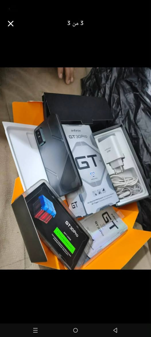 للبيع Infinix GT 30 Pro
120فريم
نظيف جديد بدون مشاكل
وياه GT Pro Gaming Kit الأصلي
كامل ملحقاته والعلبة موجودة
السعر 350 قابل للتفاوض


**إذا كنت صاحب هذا الإعلان وتريد حذفه لأي سبب، رجاءا أرسل رسالة إلى الدعم الفني**