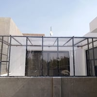 تم بعون الله تعالى تغليف منور احد البيوت بمادة بديل الجام البلاستيكي ض...