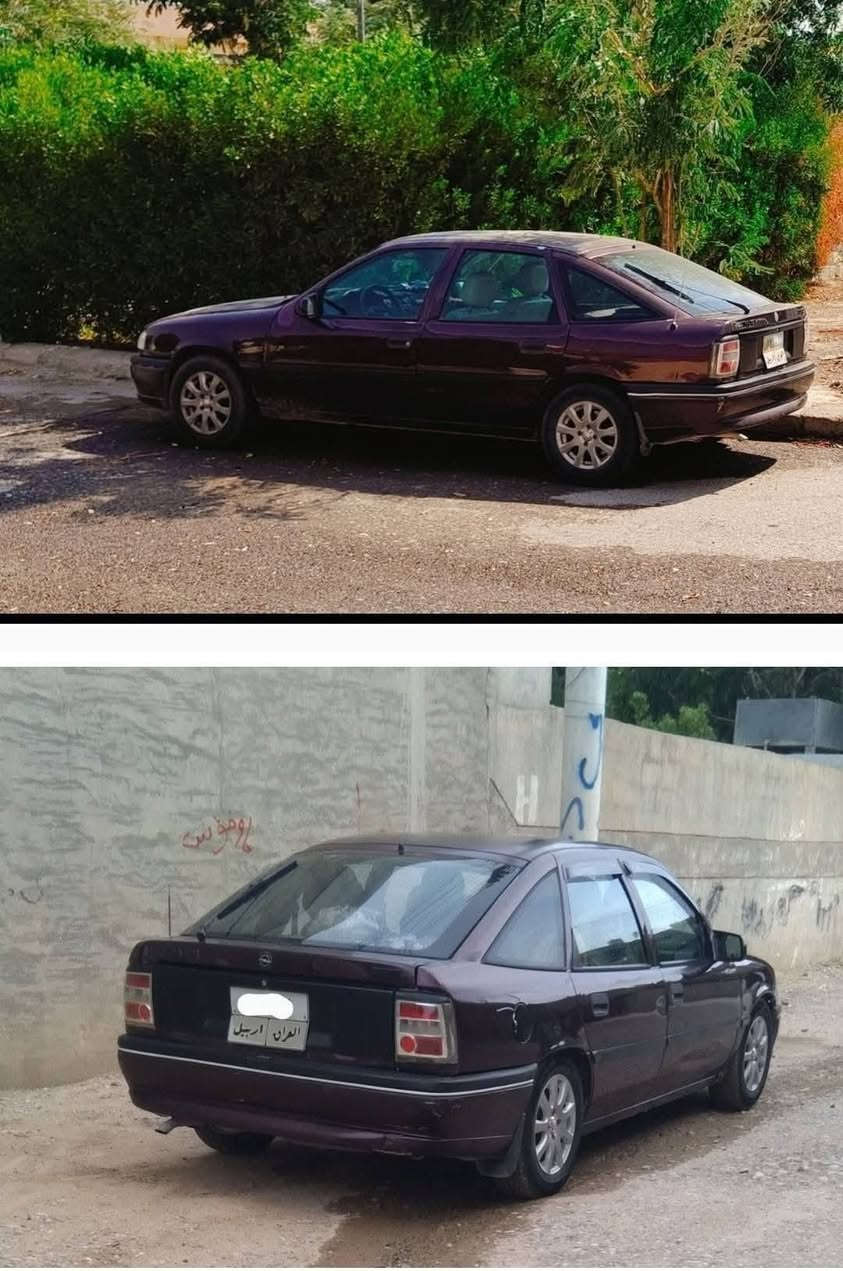 اوبل فكترا موديل 93
محرك 18 اوربي جديد صار سنتين مشدود 
گير ومحرك بشرط 
تبريد ثلج ويه السويچ بدون حماوة شرط التراي 
قفل مركزي بلادي+ فتح وقفل ريمونت 
ABS بلادي شغال 
٣ جامات كهرباء والرابع نقصها ماطور 
مرايات كهرباء شغالات+ كهربائيات بشرط 
السيارة على وضع البلاد. بيها جراد واضحة بالصور 
اقتصادية بصرف البنزين حتى ويه التبريد 
كومبريسر تبريد أوبترا اضبط من البلاد 
داخل بيجي نظيف جداً دشبول جديد 
السيارة أكثر من 12 سنة يمي مداريها كلش 
مكان السيارة قضاء كفري (***********)
