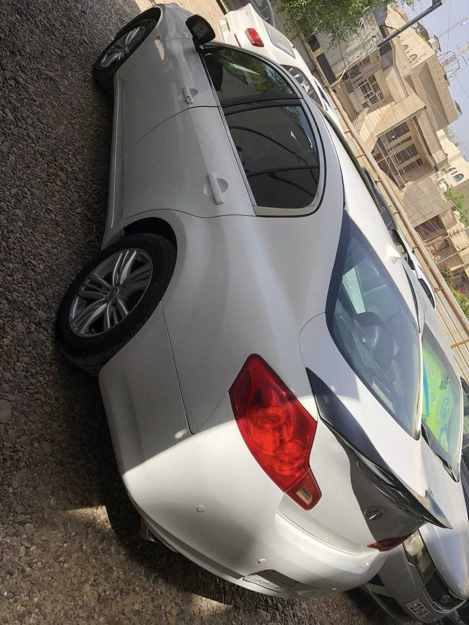 انفنتي G37x
موديل 2013 … ماشيه 90,000 حقيقي 

محرك 3.7 تنفس طبيعي 

بصمه تشغيل وابواب وصندوق 

تبريد ثلج + منفصل 

شاشه لمس +كامرة خلفية دواره 

رادار خلفي حساسات 

كشنات جلد فول تحكمات وخزن ميموري +تدفئه كشنات 

سلايد روف تحكم ستيرن+شفتات رياضي 

لايت زنون عالي ناصي 

سيستم صوت Bose

السيارة عليها تخم تاير 4 جدد 

بلكات نوزلات مجاول كلهن جدد 

صدر سيارة امامي جديد 

السيارة نظيفه حيل ومتعوب عليها + فول مواصفات 1/1 

ملاحظه:❗️السيارة معروفة تجي غرق ومبدلة الكهربائيات والعقول والضفاير + السيارة متروكه چانت مصبوغه عام والصور موجوده مالتها قبل لتنصبغ لان متروكه لونها مصوفر +  كير السيارة مبدله بيدي مال كصه ياباني اصلي بالچيس وبحاله الضمان + السيارة بيها تقرير فحص من المندلاوي كهربائيات وكلشي الخ …. 

كلشي ذاكره بالمنشور وصور السونار هم ناشرهن 

السعر 85 وبي مجال بسيط

للتواصل … ***********
