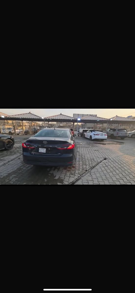 كامري ٢٠٢٥
ماشيه ٥٠٠٠
بدون حادث
بدون ايرباك
فحص مؤقت
مواصفات LE
بصمه
رادارات 
قيادة اليه
ويلكب
حادثه يم التاير الأمامي  من جهة الراكب جنب السايق المثلث الزاويه 
تبريد خلفي
شاشه وكاميرا وتحكم الي
رادارات مرآة
سايد بريك بصمه
شحن لاسلكي
السويج دقمه
بدون حادث وبدون تبديل
السعر 200 ورقه 
المكان السماوه ***********
