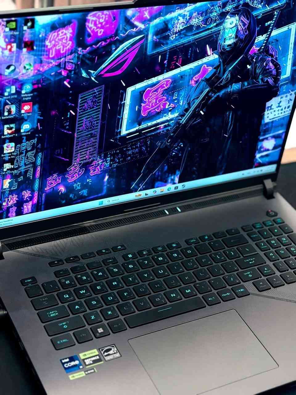 السلام عليكم
Asus rog strix g18

Ci9 14900HX 24c 32T

Nvidia rtx 4070 8G 140w

Ram 32 DDR5 5600hz

Ssd 1 tb gen 4

18 inch IPS 2.5k 240Hz dci-p3 100% 500nits

نظافة 100‎%‎ استخدام بسيط جدا
قيم باليرضى الله


**إذا كنت صاحب هذا الإعلان وتريد حذفه لأي سبب، رجاءا أرسل رسالة إلى الدعم الفني**