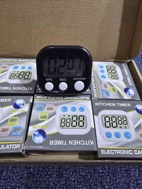 تايمر ألماني • منبه وبطارية مرفقة • ٦ ألوان