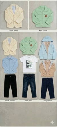 طقم ولادي • قياس ٢-٥ • صنع تركي