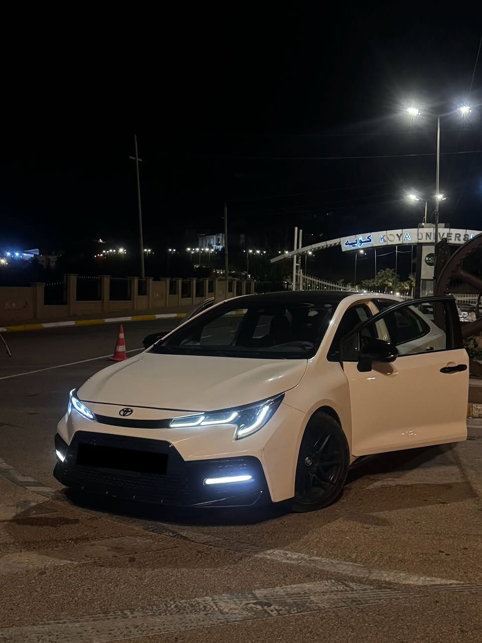 Corolla apex 2021 full sport -37km
1 chamlx sbugh be zhwre babe airbag 

ڕادەر

خەتی جادە 

سیستەمی سەوت بیلادی

ویلی سپۆڕت

***********

____________

تويوتا كورلاapex 2021الضل اليلي 

2021 TOYOTA COROLLA APEX

مواصفات الse معروفه 

رادار امامي 

حفاض علا المسار

توقف ذاتي

كروز كنترول

بصمه 

دخول ابيض  اربع ابواب

ويل 18 سبورت 

السياره بل واقع احلى 

مكاني اربيل   

سعر185$وبي مجال
