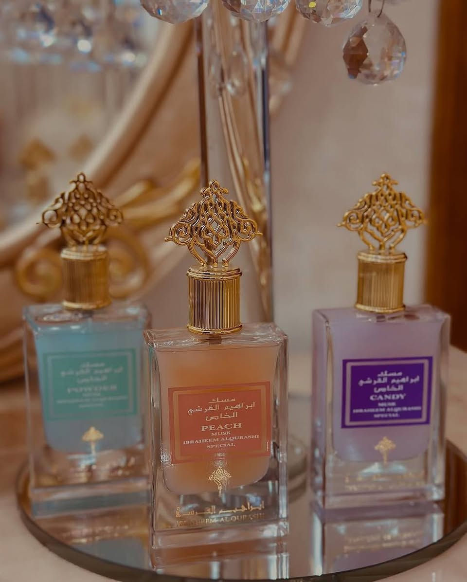 بدايتها مسك✨✨

مجموعة مسكات ابراهيم القرشي ‌‎
توفروا ب 5عطور مختلفة 😍

🩷مسك السكر من ابراهيم القرشي
🧡. عطر مسك الخوخ المركز -75 مل
💜. عطر مسك كاندي المركز -75 مل
❤️عطر مسك الرمان المركز -75 مل
🩵. عطر مسك باودر المركز -75 مل

‌‎النوتة العطرية:
‌‎ • مقدمة العطر: برغموت 🍋، ياسمين 🌸، روز 🌹.
‌‎ • قلب العطر: القزحية 🌺، خشب الصندل 🪵، العنبر 🖤.
‌‎ • قاعدة العطر: المسك 🤍، الفانيلا 🍦، الكرمل 🍯.


**إذا كنت صاحب هذا الإعلان وتريد حذفه لأي سبب، رجاءا أرسل رسالة إلى الدعم الفني**