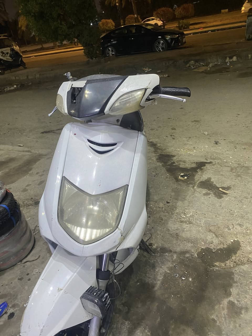 سلام عليكم دراجه سكنس للبيع دراجه حلوه مكينته حلوه ناعمه دبلات شغاله نكره سلف بكل وكت مكاني بغداد شعله اي ستفسار ***********
