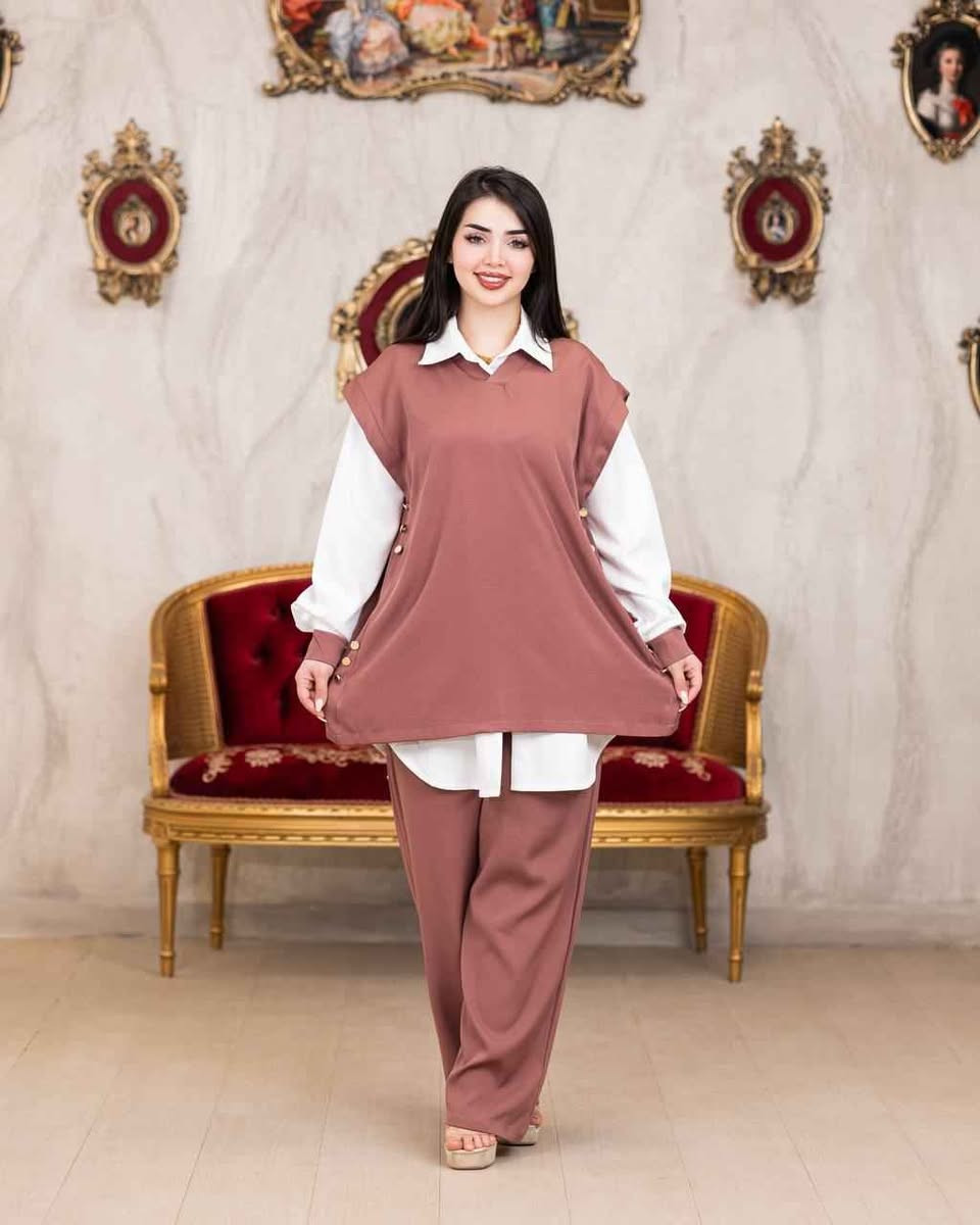 😍#جديدنا_وصل😍

سوت  نسائي  3 قطع🥰 

#الخامه_ دابل ___درجة_اولى 

القياس. Xl. Xxl. 3x الفارس, صلاح الدين


**إذا كنت صاحب هذا الإعلان وتريد حذفه لأي سبب، رجاءا أرسل رسالة إلى الدعم الفني**