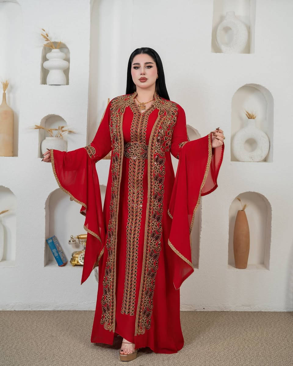 ❤️✨ بسم الله توكلنا على الله ✨❤️

🔥🔥 وصل الجديد لسنة 2026 🔥🔥
             
👗 قفطان مغربي
متكون من بشت + فستان داخلي +حزام

👗👌 تلبيس من وزن 55 لحد 110

السعر راسلونا خاص وتدللون


**إذا كنت صاحب هذا الإعلان وتريد حذفه لأي سبب، رجاءا أرسل رسالة إلى الدعم الفني**