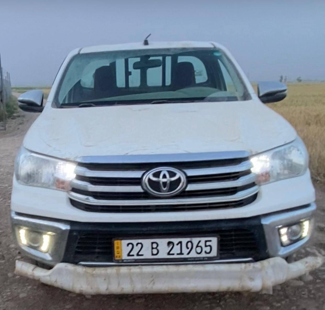 تۆیۆتا هایلۆکس 2019
١٠٧هە زار رۆیە
بۆدیە کەی یە ک بست سبۆخی هەیە
سحودیە سە یارە کە
گیرومەکینە بەشەرت زۆربەجوانی پاکی ماوە 

سعر لە کۆمێنت داوابکە ڕاستەخۆ بۆت دیت 📩 

سە نە وی تازە بە سەر جوە
 هیچ خەلەلیکی تیدا نییە 

ژمارەی خاوەنی 
***********
