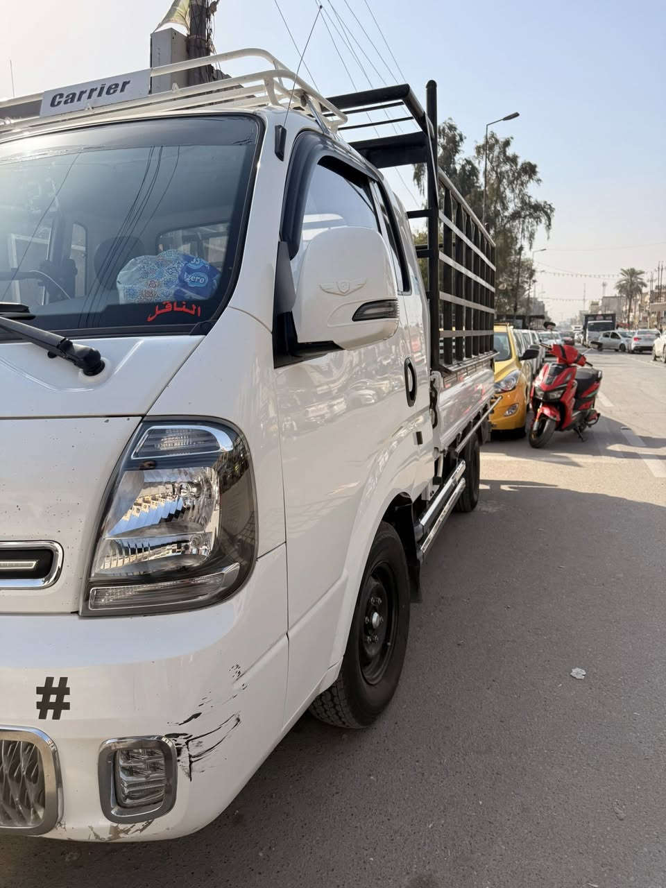 سلام عليكم كياموديل  ٢٠٢٣كامله مابيها اي نقص تشغل وتتوكل للرزق محجرها دوشمه تغليف سياره مشروع وطني بغداد باسمي ماشيه١١٠ كيلو متر مكفوله عدا البنيد مبدل البنيد القديم موجود يتصلح انطيك البنيد وياها سعر ١٤٥ بيها مجال حك الجيه ***********  مكلف بلنشر اتصل وتدلل مكان بغداد حي الجامعه
