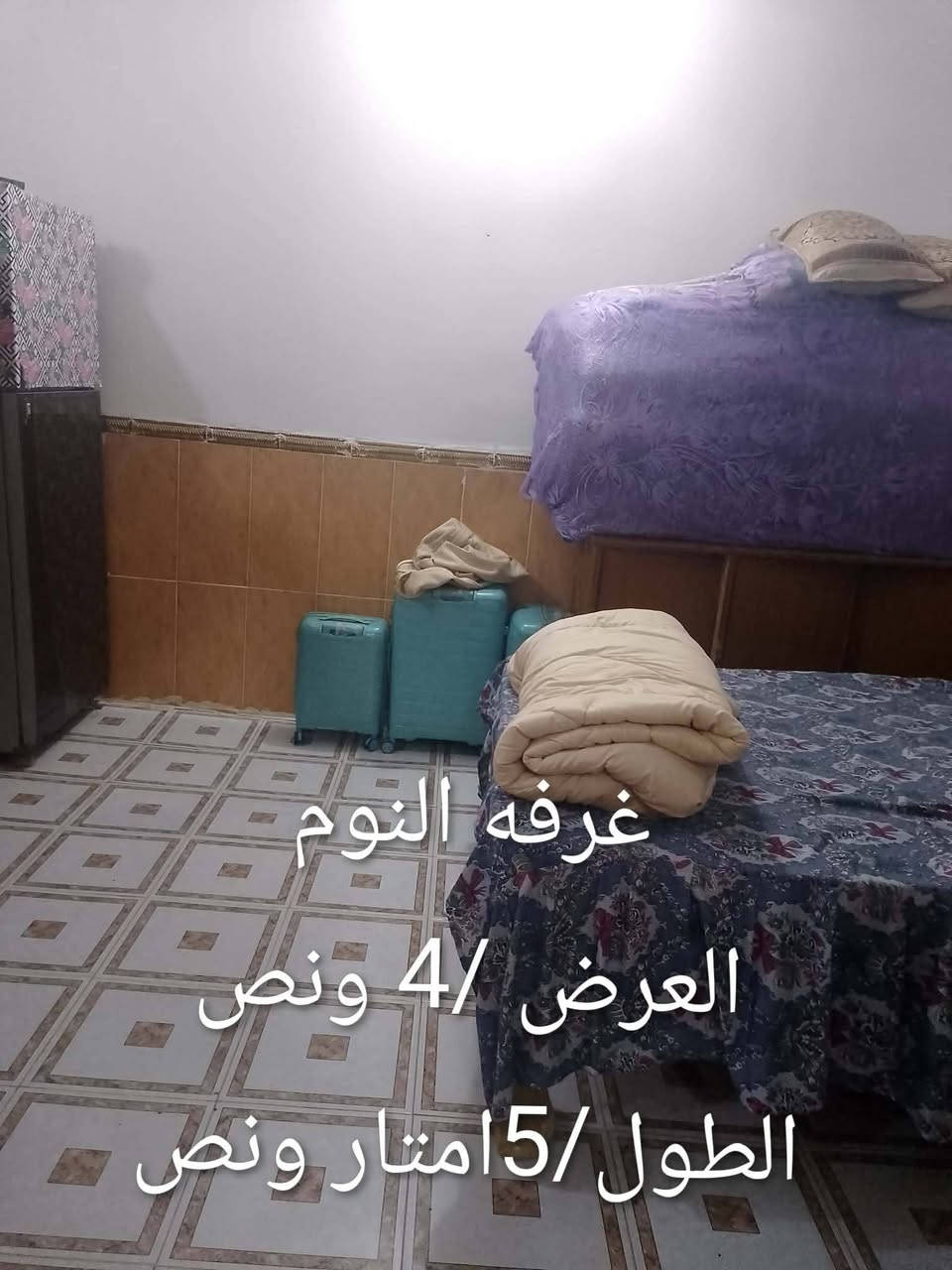 السلام عليكم بيت في سيد سماعيل المساحه 100متر واني ذاكر كل تفاصيل بل صور للبيع او مراوس البيت طابو سند 25 بسمي البناء بلوك الحافض كونكريت مساح البيت عالي عن الشارع تبليط بل باب البيت مقابيل سيد سماعيل بوابت الجنوب الطابق الول كله كامل الطابق الثاني نقص بس تشطيب يصلح للزوار لين مقابيل المرقد مال سيد سماعيل وصلح للسكن المنطقه حلوه تبليط مجاري ولحمد الله الطابق الثاني بعده مكامل بس مسكوف وبيبان وشبابيج يعني بس تشطيب محتاجله شي قليل السعر جوه السوك 75نهيته لين محتاج التصال لين قله اتواجد ع فيس ***********تصل ودلل
