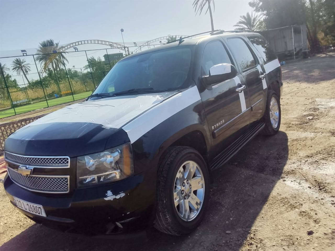 سلام عليكم البيع تاهو ادوات بيه شرحه قمار ولباقي كفاله مكين كير حدايه تبريد تخم تاير كهرباء كل كفاله سياره جاهز دخول جديد بلكاورتن عوزه بس بلويش  فول مواصافت فتح سقف سياره جاهز لاخير كشن كهرباء مكاني بابل سعر 68 وبيه مجال الشراي ***********
