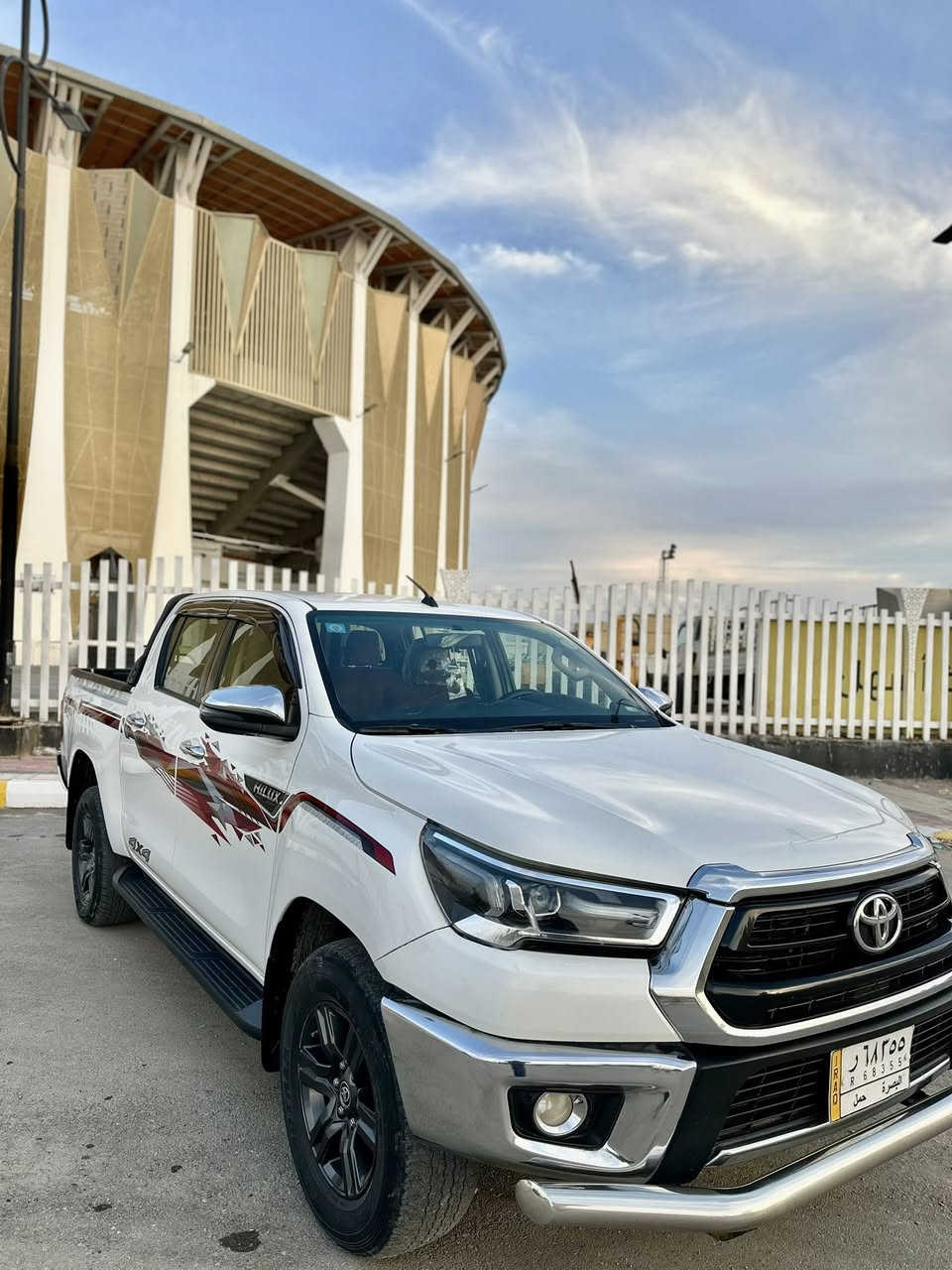 هايلوكس موديل 2022 ساز ماشية88كفالة فول موصفات بصمة ثلاجة  كشنات تبريد بأسمي 
مكان سيارة ناصرية 
السعر (295)
***********
