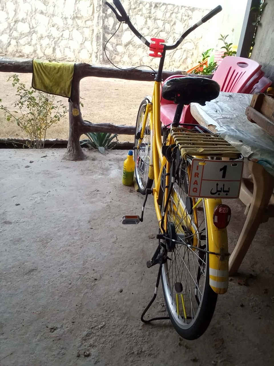 السلام عليكم
بايسكلات للبيع موديل 23 البايسكل كامل مابي اي نقص لون ليموني مميز المكان بابل طريق سده محاويل السعر 110 وبي مجال للتواصل ***********
