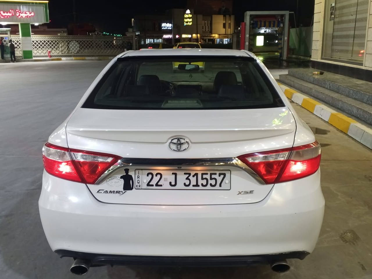 كامري 2016
فول مواصفات XSE فتحه كير ومحرك مكفول بعده جديد لوك سياره جديده من صدر من كشنات يعني ما متعوبه 
سونارها موجود بالصور رقم اربيل بأسمي السياره 
مكاني الفلوجه
السعر 155 
***********

