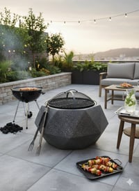 متوفر شواية فحم  بريطانية عصرية شواية للحدائق والشاليهات للاستفسار 077...