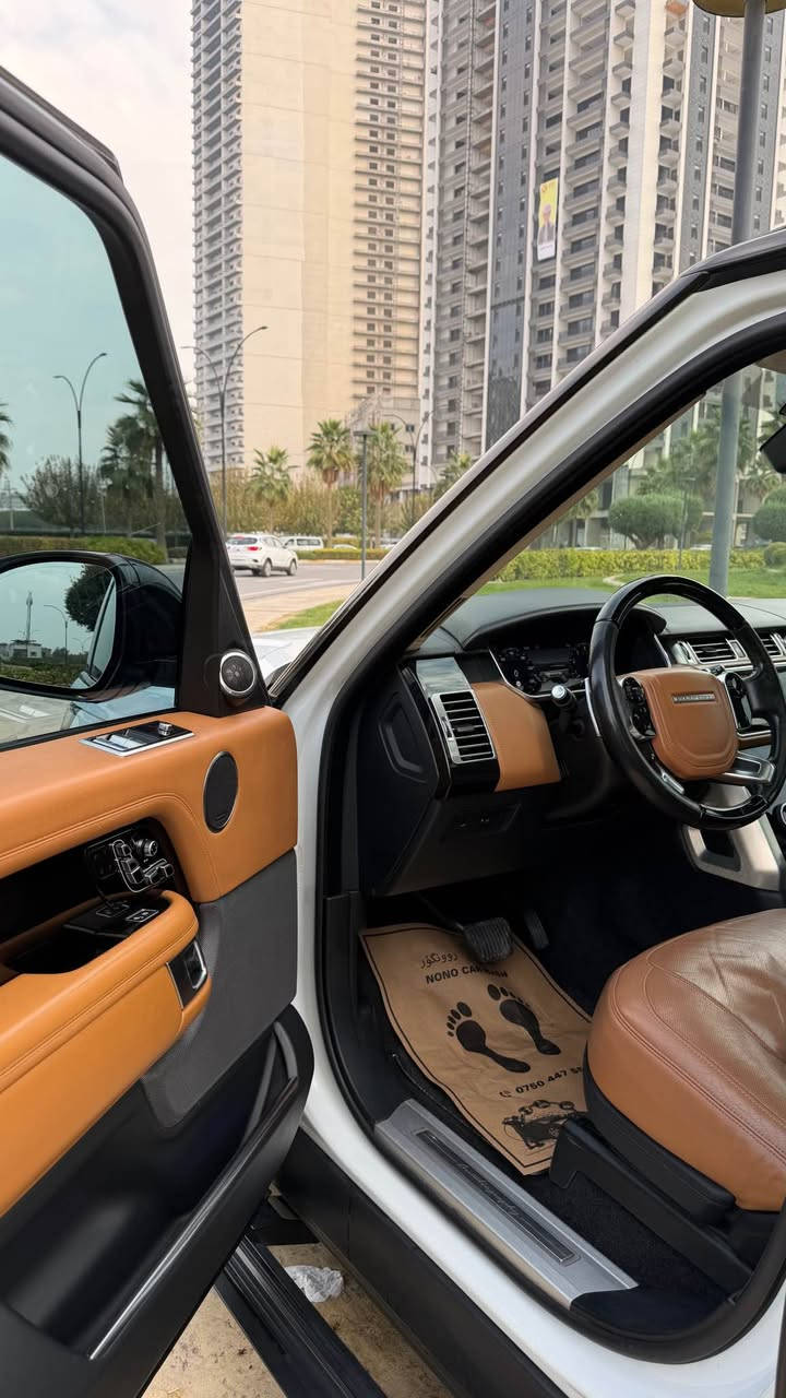 Range Rover Vogue autobiography 
صفر شركة سردار وكالە
موديل:-2019
محرك:- V8 supercharged 
ماشيه:-91000 میل
مواصفات:- بانوراما-داتاشو- 5 كاميرات-كشنات مساج-سماعات meridian-دواخل قيسي بيلادي-سقف شامو-باب شفط-دبل هواي-لايت 4 عدسات-صندق شفط-كشنات تدفئه و تبريد-360 رادار-ثلاث شاشات
بدون صبغ مكانين بي pdr فقط
عنوان:- اربيل 
سعر : 475$ ورقە
*********** أربيل, العراق
