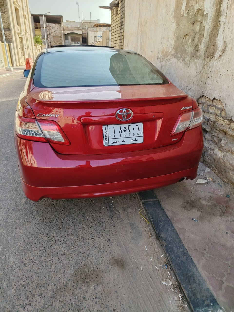 كامري ٢٠٠٧ وارد امريكي فول مواصفات ٦ سلندر ضربه بجم ٧٢ وبي مجال ***********

