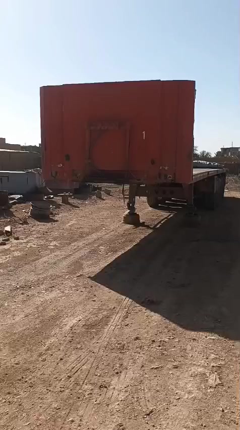 السلام عليكم عربانه اوربيه للبيع طول 13/60 اربع دناگير حرفش طخم تاير كامله كهربائيات وهوه  مكفوله من الفطر والكسر  هسه محمله 50 طن هاي الي بصور سعره 53 وبيه مجال مكان الانبار القائم ***********
