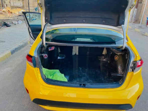 السلام عليكم كورلا 2020 امريكي LE مكينة 1800 بانزين حادثها بدون شواصي ولغود جاملغ امامي ايسر وجاملغ خلفي كلش خفيف صدر امامي خلفيى جديد محرك كير بلاد كفاله مصفره هيئه وغرامات رقم بغداد بأسمي تحويل ثاني يوم السيارة جاهزة وجديدة  تبريد خير من الله عليها تخم تايرات خط ابيض جديد و منضومة احتراق كاملة جديدة السيارة كلش نضيفة  العنوان بغداد السعر 133 بيه مجال  للأستفسار ***********
