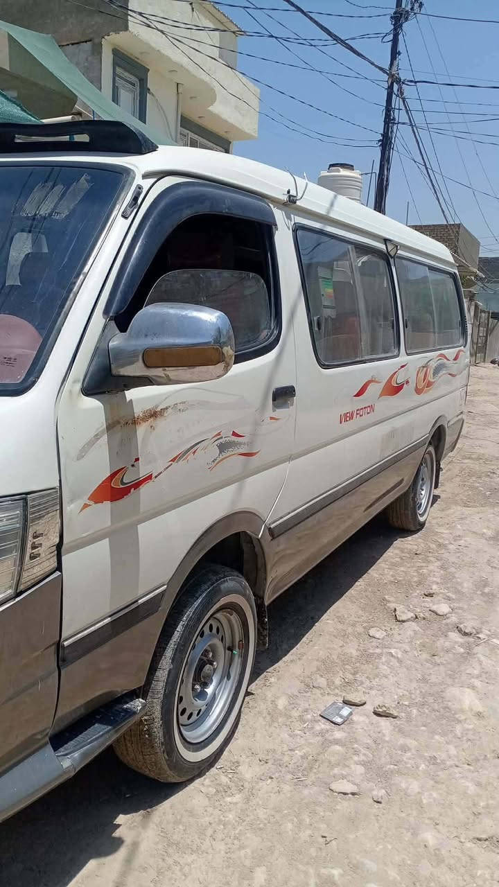 السلام عليكم فوتون الوان للبيع موديل موديل 15  موصليه رقم قادسيه مكينه كير اكسل كفاله حداديه جديده ومشط جديد. دوشمه جديد قبل اسبوع من دوشمجت غياسات ملكطهن قبل اسبوع مكان السياره بابل *********** السعر 42

