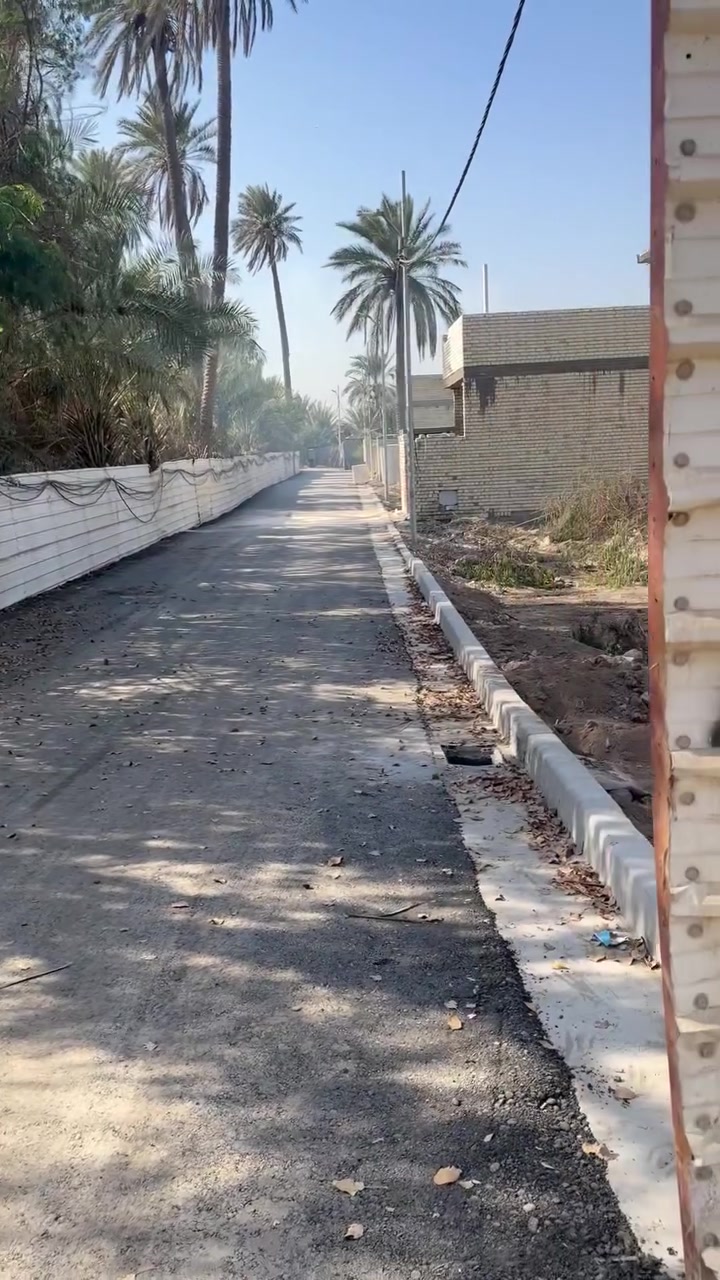 السلام عليكم من رخصت مدير الكروب المحترم قطعه 
للبيع طابو زراعي بغداد الزعفرانية قريبه على شارع السندباد
مثل ماموضح بلصور منطقه كامله من الخدمات وهاديه كلش حلوه السده مال زعفرانيه للمعلومات اكثر التصل *********** وبي واتساب اعتذر على مراوس اوقسط 
بيع نقد فقط
