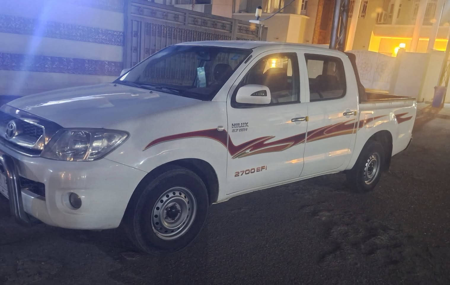 تويوتا دبل قمارة ٢٠١١
شاصي ١٩ رقم كركوك مشروع وطني قطعتين صبغ
مكان كركوك حي الواسطي
السعر ١٦٣
***********
