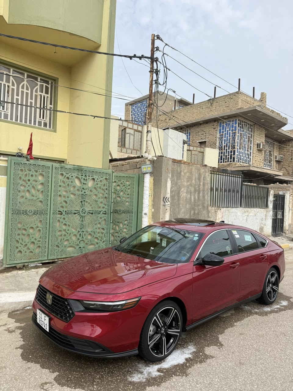 هوندا اكورد 2024  هايبرد سبورت Sport 🔥
سياره مرقمه بغداد بآسمي

السيارة ماشيه 3 miles

مكينة 2000 هايبرد تنفس طبيعي

💎 ســعــر 200 $وبيه مجال 

حادث سياره بارد بل بنيد شبر  وكارت بل مسطره الخلفيه وبارد بلجاملغ المامي إصبعين بدون ايرباك سياره

كير اوتوماتيك 

شاشة كبيرة

فتحه كاميرا خلفية 3 انظمة

• كرسي كهرباء  لون اسود  

• رادار امامي

• مانع تصادم

• محدد مسار 

• تصحيح مسار

• شفتات بالستيرن

• مثبت سرعة

• مانع انزلاق

• دخول ذكي 

• إنارة ترحيبية

• هندبريك كهرباء

لايت عدسات زينون

نظام اوتو لايت Auto

لايت العالي زنون 

حساسات مطر 

حساسات دخول الإنفاق

حساسات ضغط هواء الإطارات

أوامر صوتية

3 أنظمة قيادة (eco, ev, sport)

بلوتوث

مدخل عدد2 تايبسي 

رقم التواصل 

***********

‭***********
