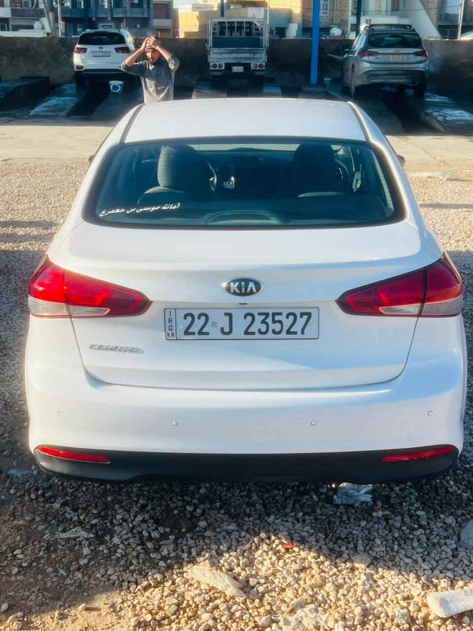 سيراتو موديل 2017 خليجي
مكينه 1600 ما مفتوحه كير  سياره جديده

حداديه تخم تاير جديد

صبغ الجاملغ خلفي بيه صبغ بدون دواخل 

وبنيد فتح براغي فقط السعر 128

رقم أربيل انكليزي سنويه 2030 

مكان ديوانيه ***********
