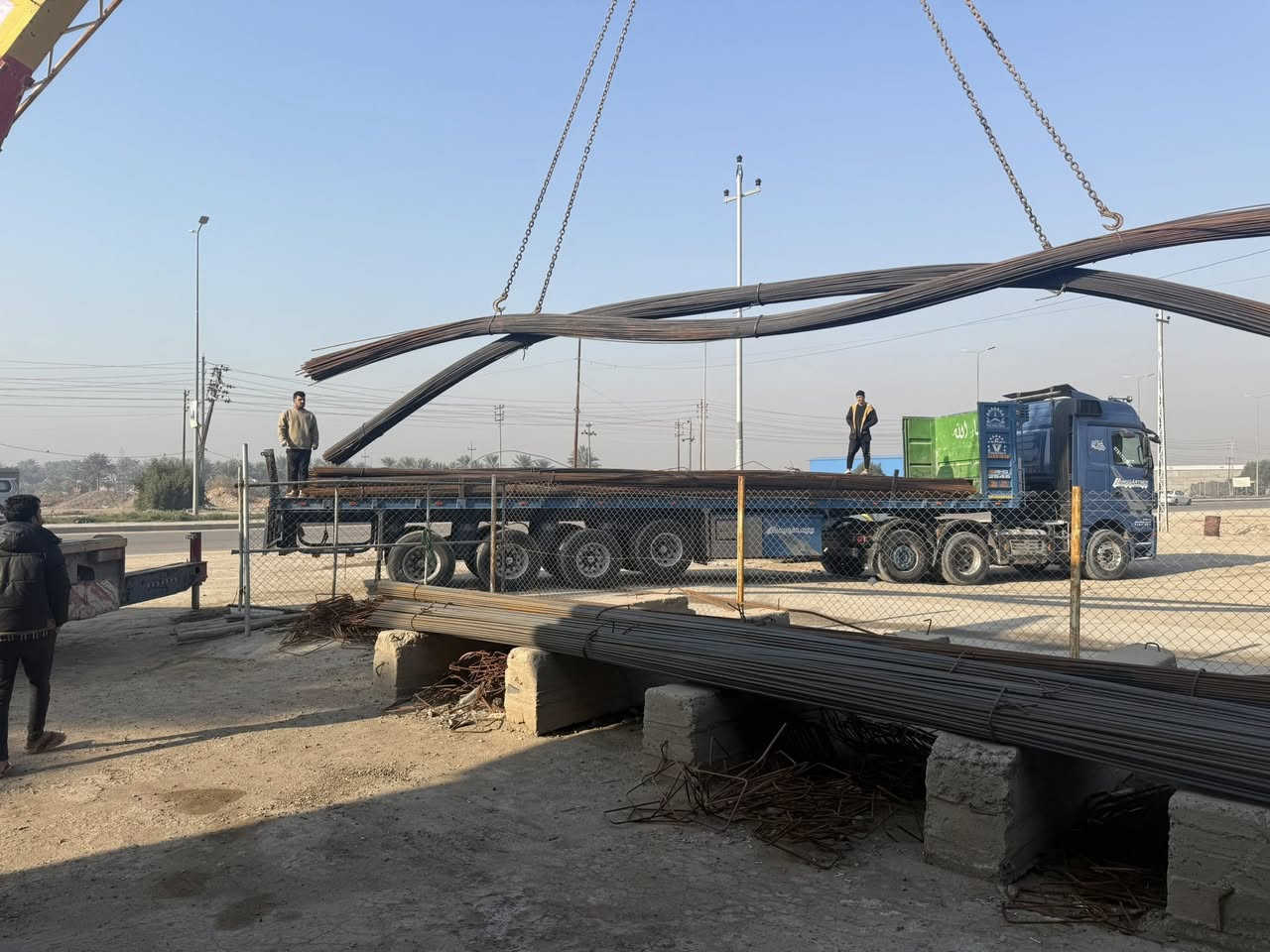 سكلة الحسنين لبيع مواد البناء باأسعار تنافسيه جدا ،الأسمنت __ أتاري جاهز __الشيش (حديد التسليح)  العراقي ولاأيراني 
توصيل جميع مناطق محافظة بابل  
ويتوفر نوعيات اخرى من الحديد وتجهيز كافة المواد الانشائيه 
🛑الموقع:الحله-منطقة المعميره عمود82
للاستفسار الاتصال بالارقام التاليه 
***********
