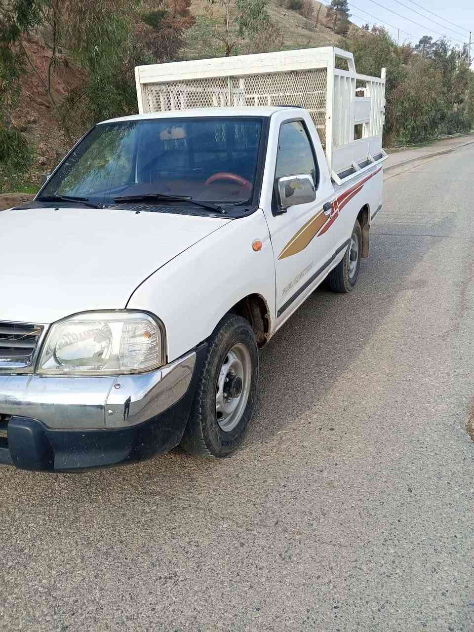 پیکاب نیسان 2008 بێ دەعمو لێدراو دوو پارچەی ڕەشە لەسەر ساغی سەنەوی نوێیە تەبریدو پاوەرو هەمو بەشەرت چوار تایەی نوێی لەژێرە زۆر توندو تۆڵە نرخی 90 مجال ناونیشان تەق تەق
***********
***********
