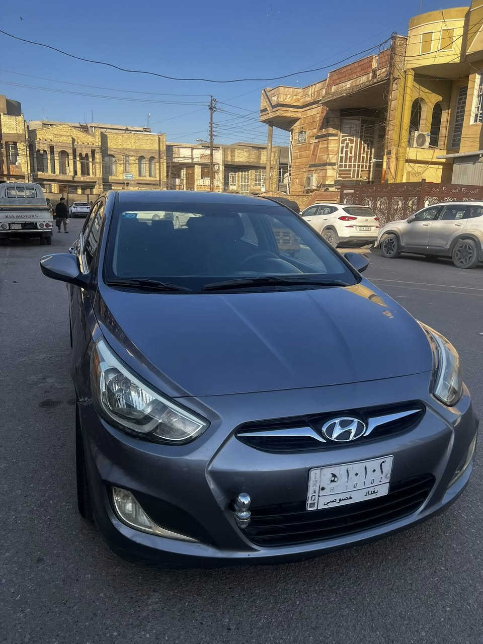 السلام عليكم اكسنت هاشباك موديل 2016 السعرر (78) *********** السياره أمريكيه حادث السياره جاملغ و امباوك ويا باب السايق الخلفي فقط كلير السياره كير محرك جدد صدر امامي و خلفي كله جديد تايرات جدد رقم بغداد الاماني تحويل ثاني يوم الشراي يتصل@
