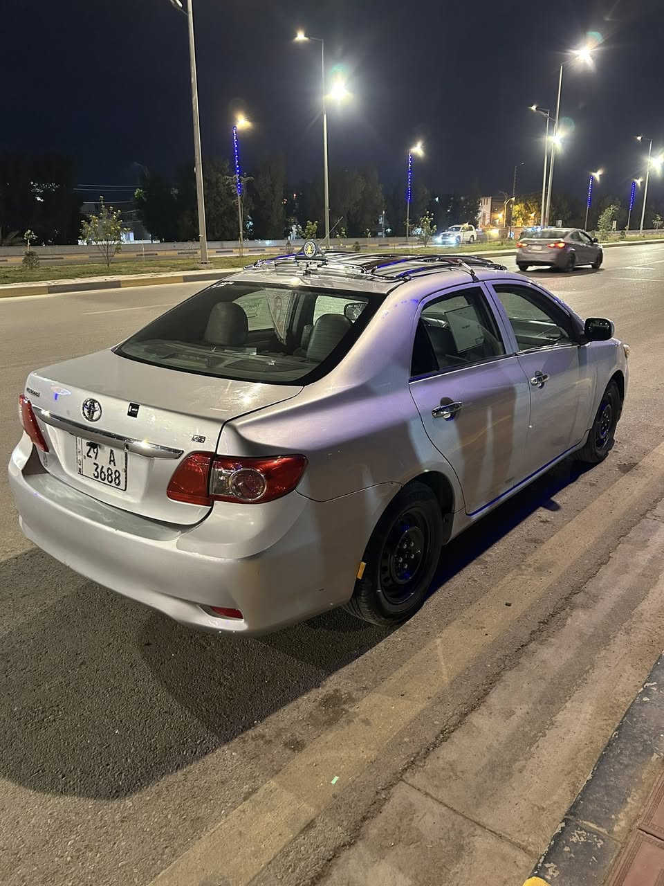 سلام عليكم كورله 2009محدثه 2013سياره جاهزه مانقصه برغي تخم تاير حداديه امامي خلفي كله جديد تبريد دوشمه جديده السياره جاهزه مال جناي وباقي التفاصيل ***********
