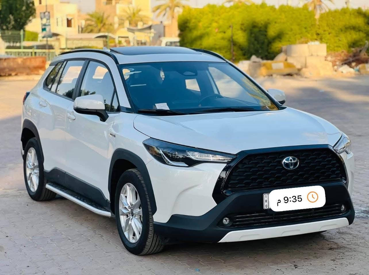 كورلا كروز 2025 بانزين وهايبرد السعر مناسب جدا 148 وبيه مجال للطيبين فول مواصفات 1/1 مرقمة بغداد مال مصرف أستقطاع مباشر ماستر كارد من گرايبي اسويلك وكالة عامه وعندي بيه وكالة مكينه 2000 وهايبرد شحن تلقائيا انسه بانزين متصرف جدا اقتصادية السيارة مكفولة كفالة عامة  ***********
