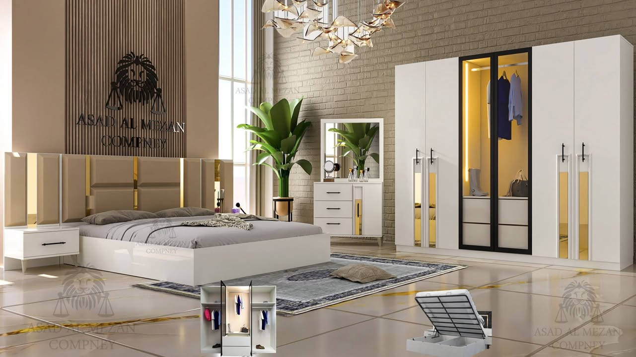 توفرت غرف نوم تركي اسعار جدآ مناسبه
موديلات حسب الطلب للستفسار الاتصال علئ الرقم
*********** برهان النجار
