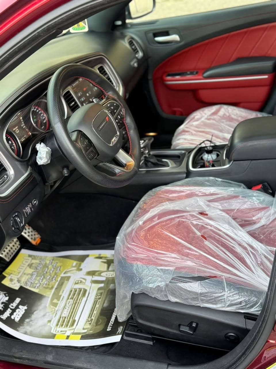 للبيع 🔥
دودج جارجر 2019 وكالة هارلم RT

🔹 ماشية 18 ألف ميل فقط
🔹 محرك V8 / 5700 
🔹 لون كرزي مميز
🔹 مغلّفة PPF
🔹 بحالة الوكالة
🔹 قياس الويل 22
🔹 داخلية جلد أحمر
🔹البيبان جلد أحمر وأسود مع خياطه حمراء
🔹 سلايد
🔹حفظ وضعية المقعد للسائق 
🔹 الكشنات الاماميه تدفئة وتبريد
🔹 الكشنات الخلفية تدفئة
🔹 ستيرن تدفئة
🔹 رادار أمامي + تحديد مسار
🔹 رقم إنكليزي بغداد باسمي 
🔹 جاهزة للفحص بأي مكان
بغداد / الحارثيه 
م. عبد الحميد ***********
