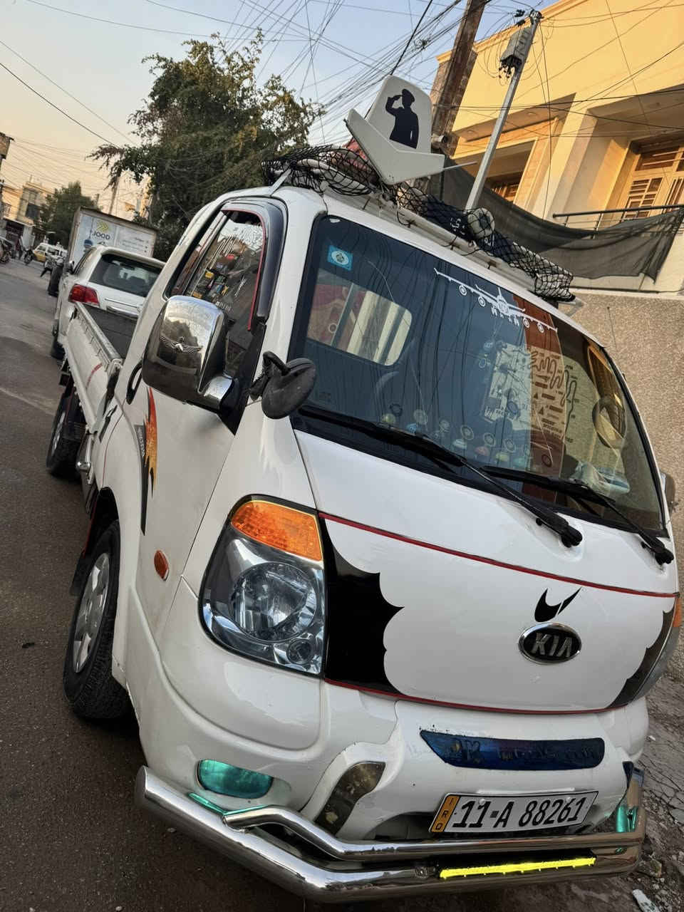 سلام عليكم سياره بنكو موديل 2006
رقم بغداد نكليزي سيارة حداده كلهه نضيفه ***********
