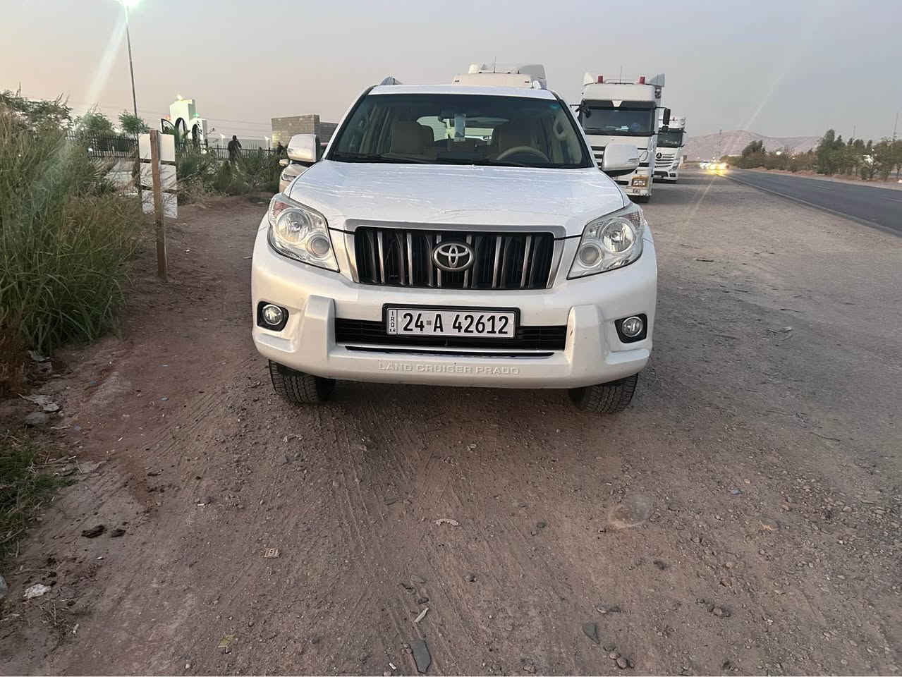 تويتا پرادو موديل ٢٠١٢ شه پستوني فول فول بو زانياري زياتر په يوندي بكن   ***********. *********** شمشمل, السليمانية
