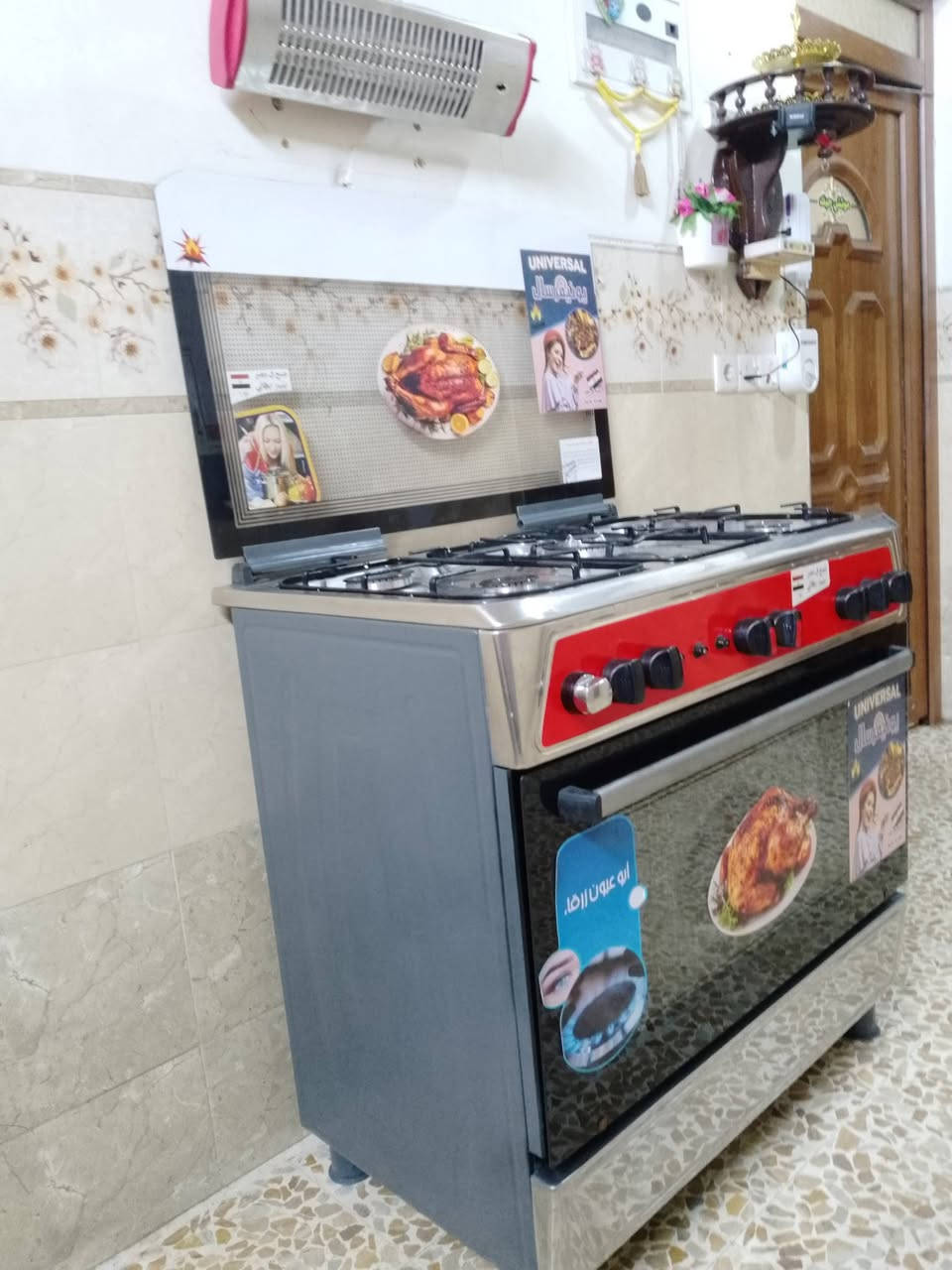 السلام عليكم / سعرو 235 الف
طباخ يونيفرسال مصري امتياز ايطالي ☝
نظافة 95./. مستخدم شهر واحد فقط 
شرط الضمان كلو شغال ☝
نار زركة العنوان موصل الايسر حي سومر الاستفسار  ‏‪***********‬‏
