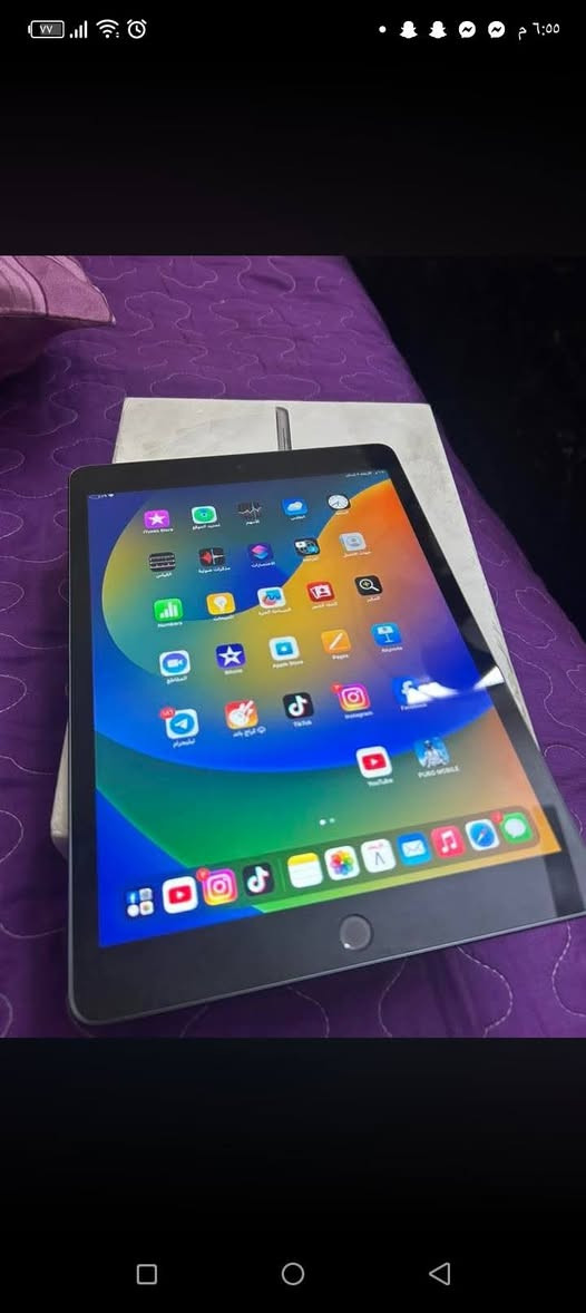 ايباد ت9 للبيع الصلي شاحنه و برادالصلي مستخدم قليل السعر 270 بي مجال🫶رقم ***********
