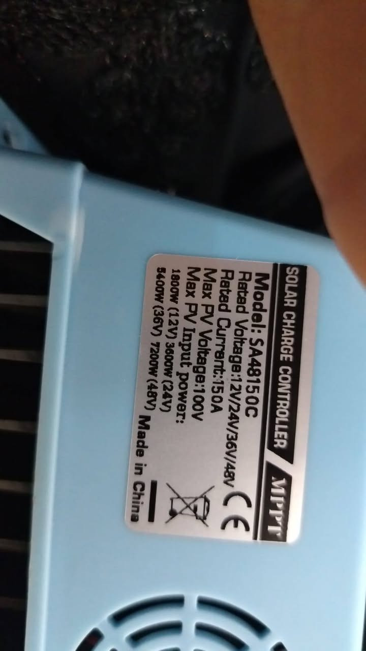 السلام عليكم متوفر mppt 150A
متوفر توصيل بغداد ومحافظات


**إذا كنت صاحب هذا الإعلان وتريد حذفه لأي سبب، رجاءا أرسل رسالة إلى الدعم الفني**