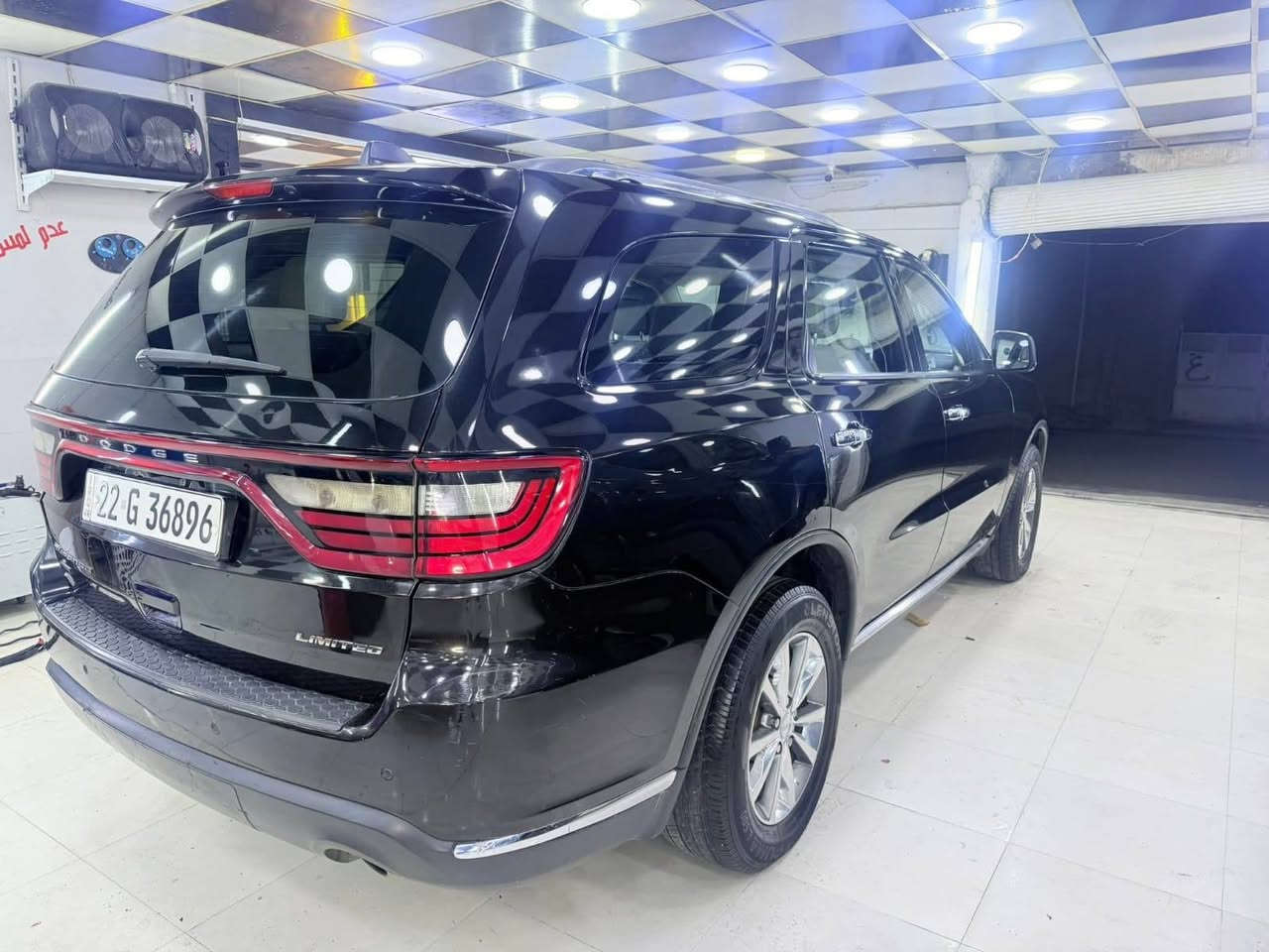 دورنگو 2014 Limited (فول مواصفات)
محرك 3600 كفالة 
گير كفالة 
كهربائيات كفالة 
صدر امامي خلفي كفالة 
داخل عسلي 
كشنات خزن +اربعتهن بيهم تدفئة 7 راكب السيارة 
مري هيتر +تعتيم ضوء
ستيرن هيتر
شفتات ستيرن +تحكمات
مودات قيادة كلها شغالة
فتحة سقف 
طخم تاير 
منظومة زينون جديد 
رقمها اربيل بأسمي 
عنوانها فلوجة 
ضررها بالعراق ربع چاملغ امامي جهت السائق 
السيارة خليجيه 
اي استفسار ‏‪0770 621 4999‬‏
سعرها 195 وبيها مجال
