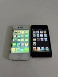 ايفون 4s ايبود تاج جيل ثاني  قطع نظيفة وياهم كيبل شحن  سعر 100 نهائي م...