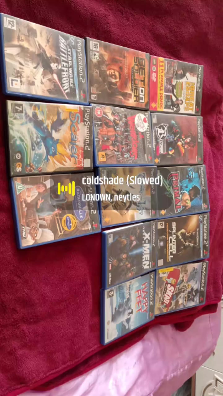 السلام عليكم..
متوفر عندي مجموعة ألعاب بلاي ستيشن 2 (PS2) أصلية 100%. المجموعة لهواة التجميع والنظافة، وكل قرص وياه الدفتـر (الكتيب) الأصلي مالته وبحالة ممتازة جداً.
✨ مواصفات المجموعة:
الحالة: الأقراص نظيفة جداً (مثل المراية) وشغالة 100%.
المحتوى: كل لعبة تجي وية غلافها الأصلي والدفتر الداخلي.
الألعاب المتوفرة:
🌟 The Warriors (قطعة نادرة جداً): نسخة أصلية كاملة مع الدفتر، من أصعب القطع اللي ممكن تلكاها حالياً بهيج نظافة.
The Bouncer: إصدار شركة SquareSoft العريقة (نادرة ).
Star Wars: Battlefront: نسخة Net Play أصلية.
ألعاب منوعة أخرى السعر مناسب جدا البكج كامل راح يوصلك 125الف  توصيل مجاني


**إذا كنت صاحب هذا الإعلان وتريد حذفه لأي سبب، رجاءا أرسل رسالة إلى الدعم الفني**